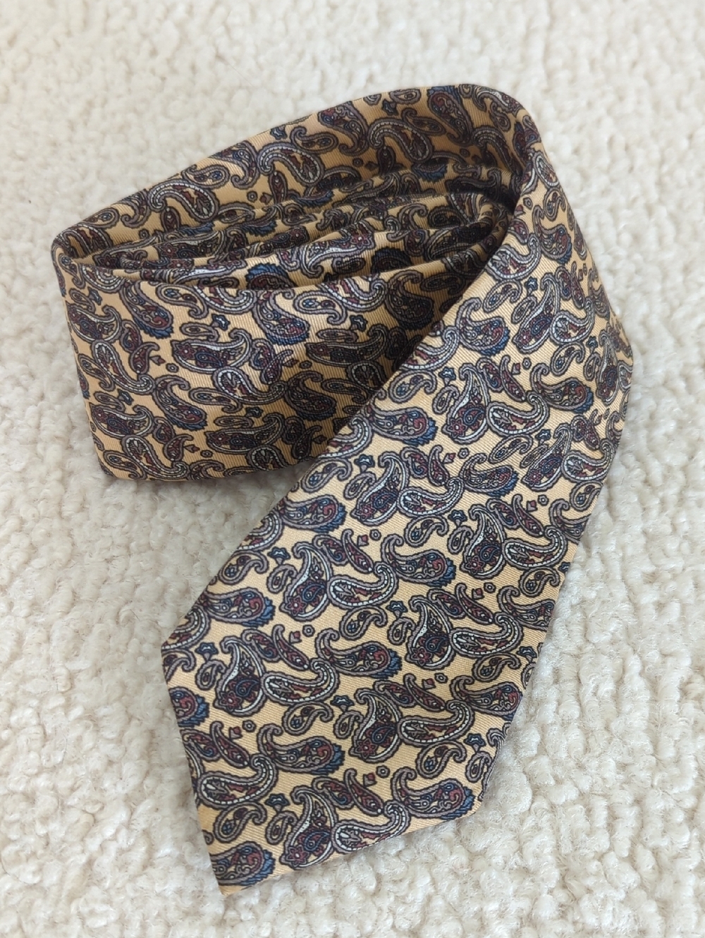 Vintage Christian Dior Men's 100% Silk Necktie